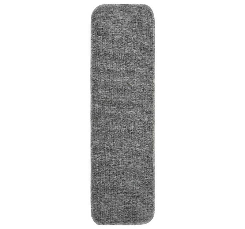 vidaXL Stufenmatte Antirutsch Stufenmatten 15 Stk. 75x20 cm Grau Rechteckig, Rechteckig, Höhe: 0.8 mm von vidaXL