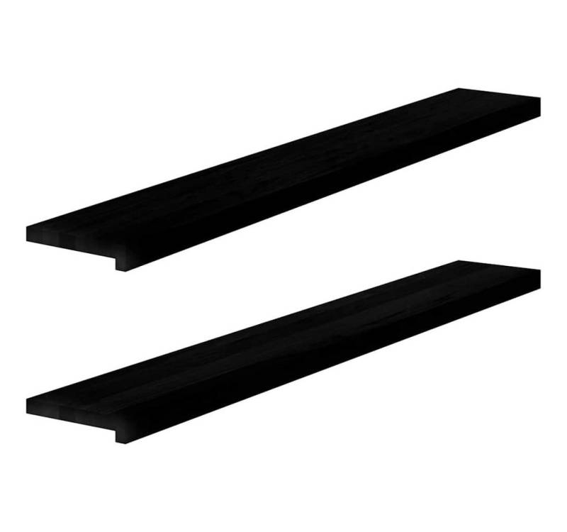 vidaXL Fensterbank Fensterbänke 2 Stk. Dunkelbraun 140x20x2 cm Massivholz Eiche vidaXL Fensterbank Fensterbänke 2 Stk. Dunkelbraun 140x20x2 cm Massivholz Eiche von vidaXL