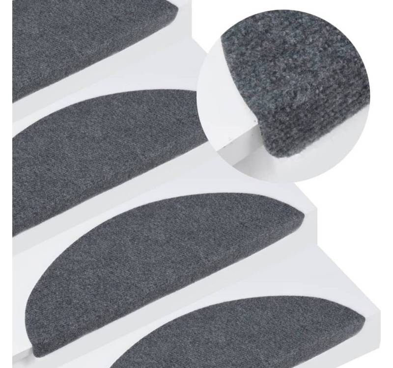vidaXL Stufenmatte Stufenmatten Selbstklebend 15 Stk 56x20 cm Grau vidaXL Stufenmatte Stufenmatten Selbstklebend 15 Stk 56x20 cm Grau von vidaXL