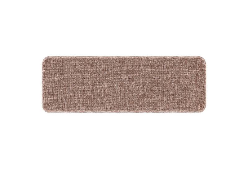 vidaXL Stufenmatte Stufenmatten mit Latexrückseite Hellbraun 25x60 cm von vidaXL