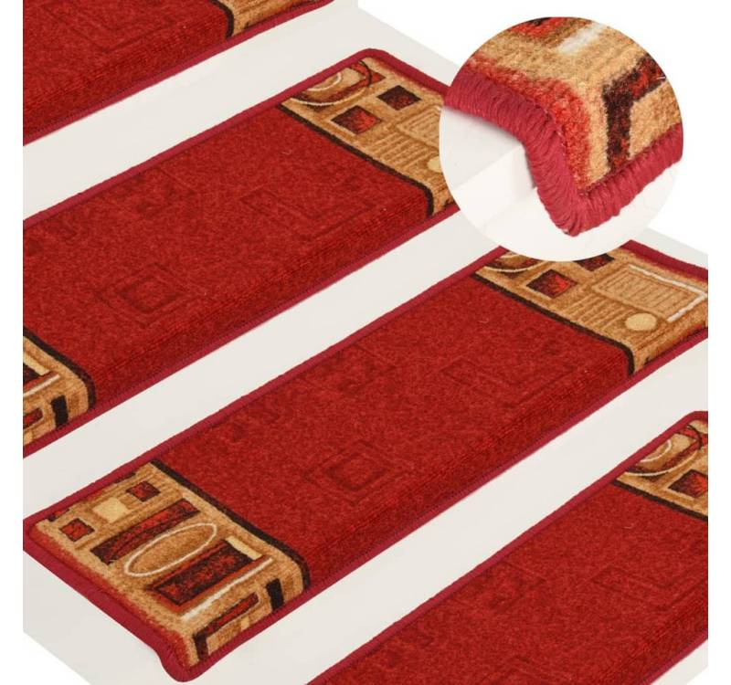 vidaXL Stufenmatte Treppenmatte Stufenmatte Treppenteppich Stufenteppich Selbstklebend 5 von vidaXL