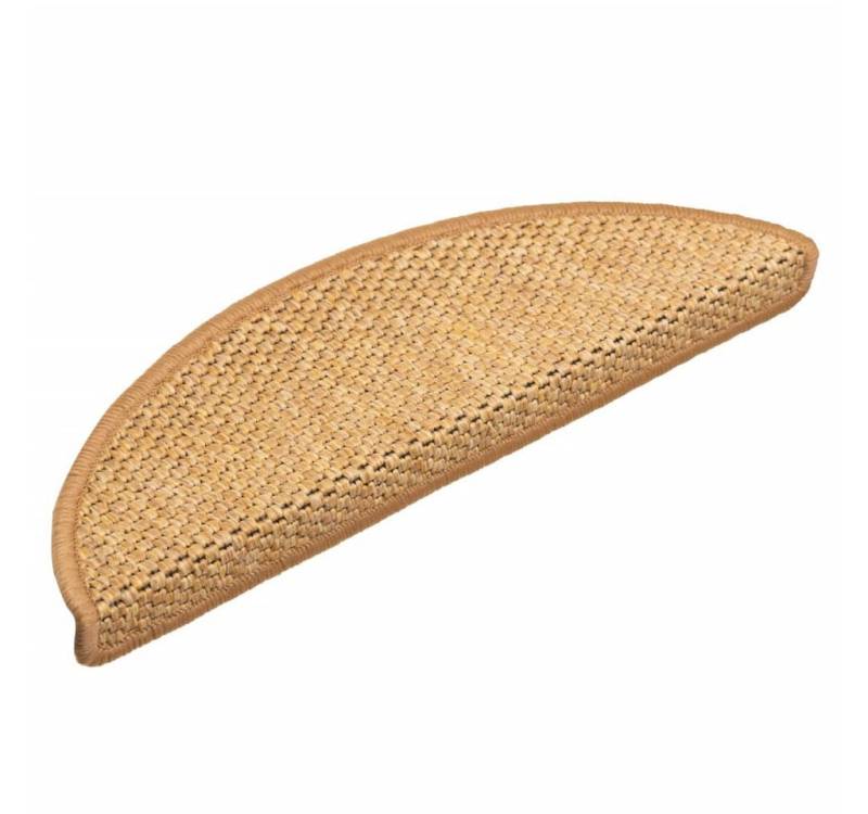 vidaXL Stufenmatte Treppenmatten Selbstklebend Sisal-Look 15 Stk. 56x17x3 cm Sisal, Andere, Höhe: 3 mm von vidaXL