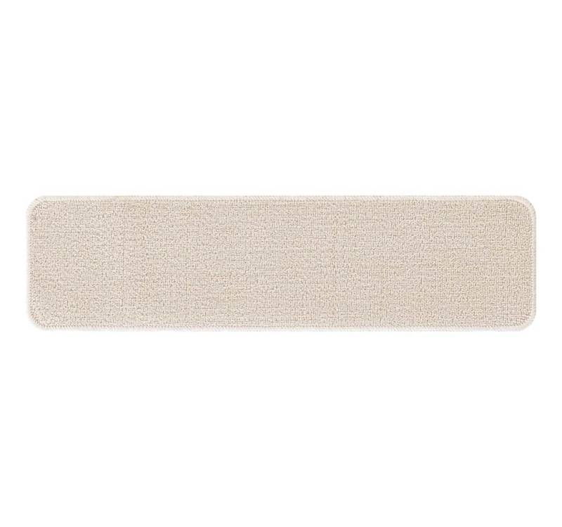 vidaXL Stufenmatte Treppenstufen 15 pcs Creme 75 x 20 cm Polypropylen, Höhe: 80 mm von vidaXL
