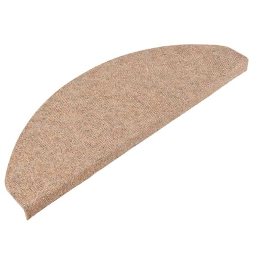 vidaXL Stufenmatten 15 STK., Treppenmatten für Treppenstufen, Treppenteppich Selbstklebend, Treppenstufenmatte Treppenschutz, 65x22,5x3,5cm Beige vidaXL Stufenmatten 15 STK., Treppenmatten für Treppenstufen, Treppenteppich Selbstklebend, Treppenstufenmatte Treppenschutz, 65x22,5x3,5cm Beige von vidaXL