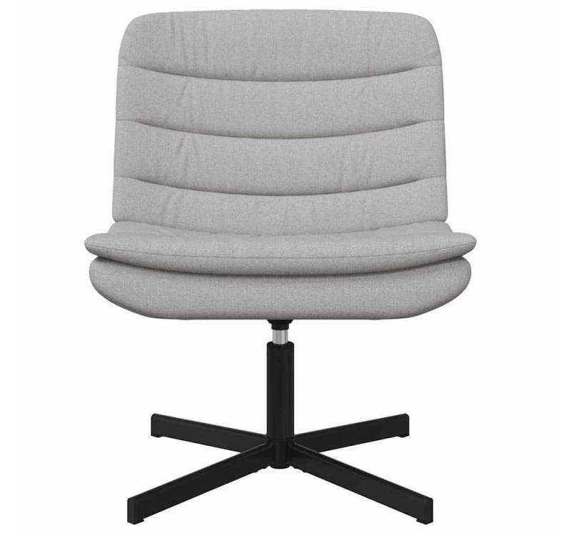 vidaXL Stuhl Drehstuhl Hellgrau Polyesterstoff Metallbasis Mittel vidaXL Stuhl Drehstuhl Hellgrau Polyesterstoff Metallbasis Mittel von vidaXL