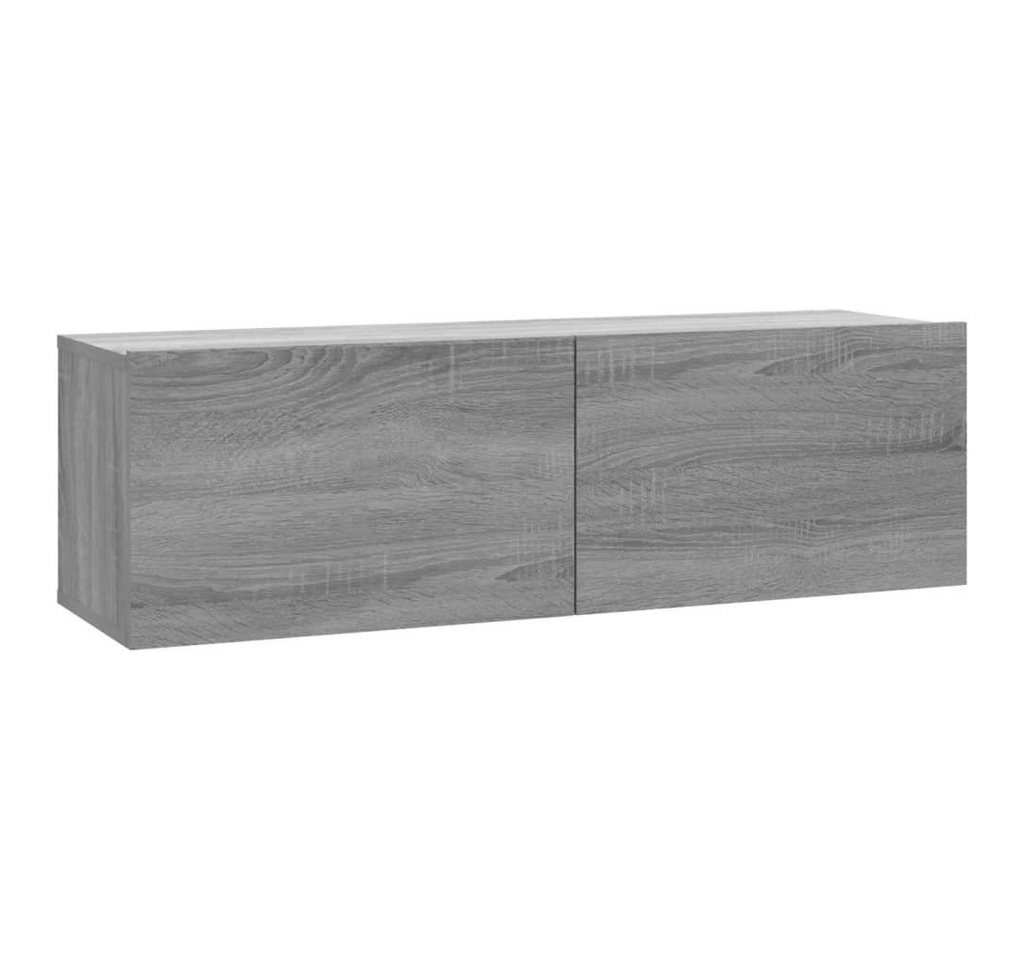 vidaXL TV-Bank vidaXL TV-Wandschrank Braun Eiche 100x30x30 cm Holzwerkstoff von vidaXL