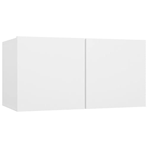vidaXL TV Hängeschrank Lowboard Schrank Fernsehschrank Fernsehtisch Sideboard Wandschrank HiFi TV Möbel Tisch Board Weiß 60x30x30cm vidaXL TV Hängeschrank Lowboard Schrank Fernsehschrank Fernsehtisch Sideboard Wandschrank HiFi TV Möbel Tisch Board Weiß 60x30x30cm von vidaXL