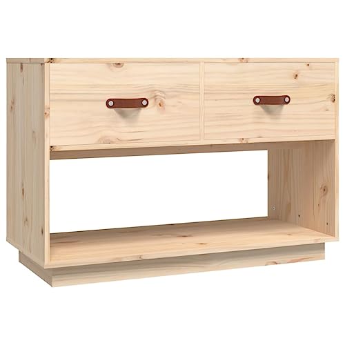 vidaXL TV Schrank Lowboard TV Möbel Tisch Board Sideboard Fernsehschrank Fernsehtisch HiFi-Schrank Wohnzimmer 90x40x60cm Massivholz Kiefer vidaXL TV Schrank Lowboard TV Möbel Tisch Board Sideboard Fernsehschrank Fernsehtisch HiFi-Schrank Wohnzimmer 90x40x60cm Massivholz Kiefer von vidaXL