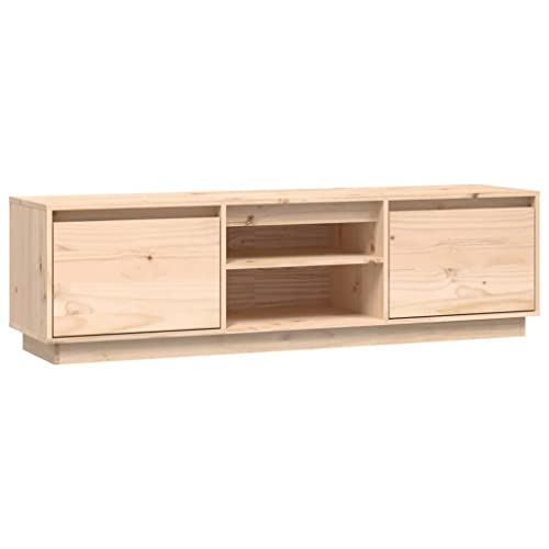 vidaXL TV Schrank Lowboard TV Möbel Tisch Board Sideboard Fernsehtisch Fernsehschrank HiFi-Schrank Wohnzimmer 140x35x40cm Massivholz Kiefer vidaXL TV Schrank Lowboard TV Möbel Tisch Board Sideboard Fernsehtisch Fernsehschrank HiFi-Schrank Wohnzimmer 140x35x40cm Massivholz Kiefer von vidaXL