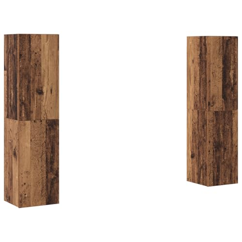 vidaXL Rustikaler TV-Schränk, Altes Holz, 60 cm, Wandmontiert, mit Türen und Scharnieren. Viel Stauraum für Dein Wohnzimmer. Rechteckiges Design, braune Oberfläche, Möbel als Hausorganizer, Regale. vidaXL Rustikaler TV-Schränk, Altes Holz, 60 cm, Wandmontiert, mit Türen und Scharnieren. Viel Stauraum für Dein Wohnzimmer. Rechteckiges Design, braune Oberfläche, Möbel als Hausorganizer, Regale. von vidaXL