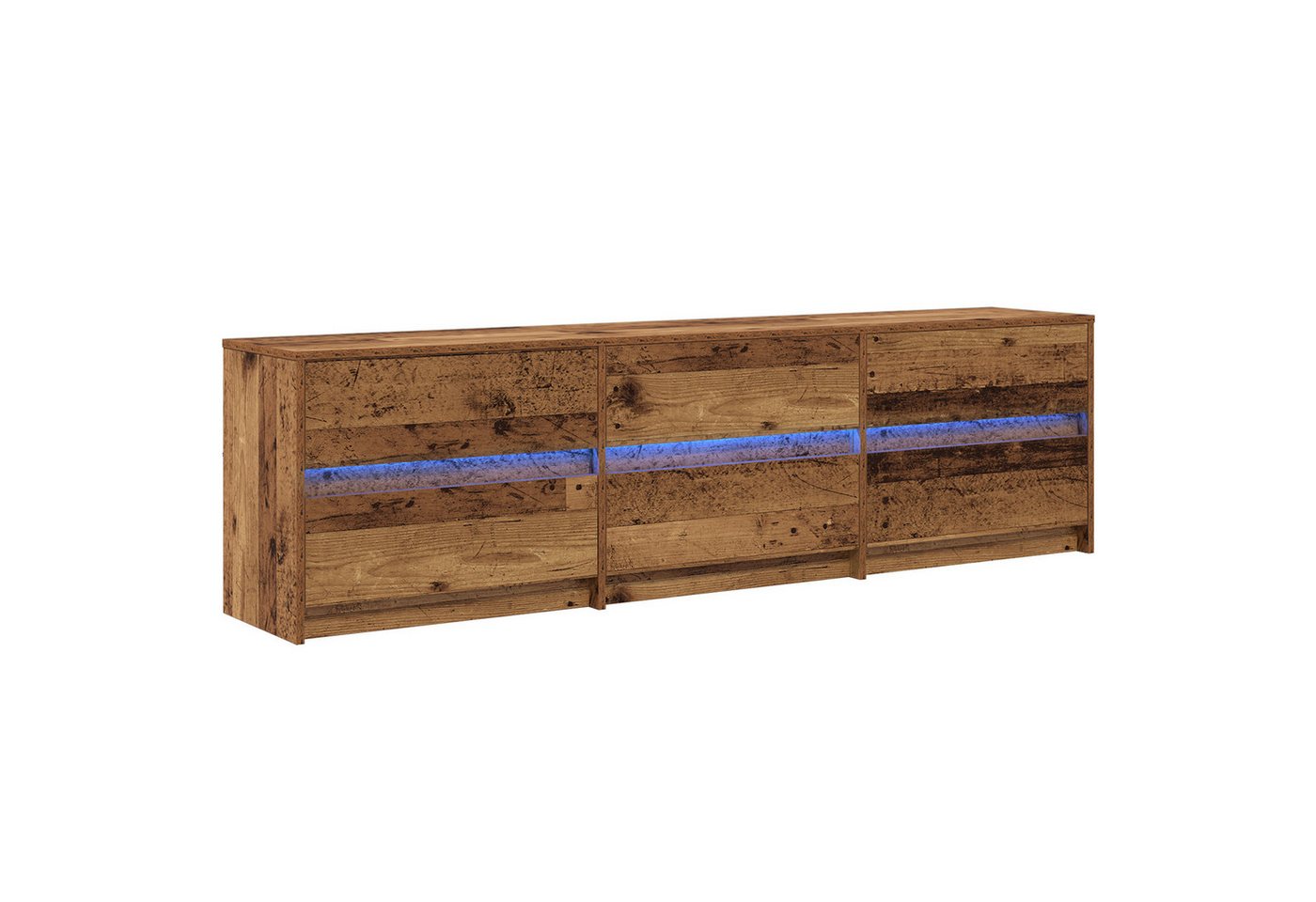 vidaXL TV-Schrank TV-Schränk Braun 180 x 34 x 50 cm Wuchsplatte und Spanplatte (1-St) von vidaXL