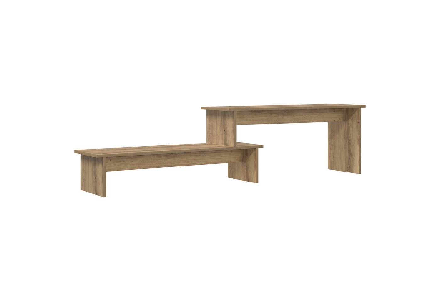 vidaXL TV-Schrank TV-Schränk Eiche handwerklich 180 x 30 x 43 cm Holzwerkstoff (1-St) von vidaXL