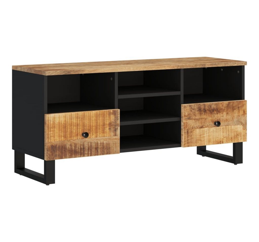 vidaXL TV-Schrank TV-Schrank 100x33x46 cm Massivholz Mango & Holzwerkstoff (1-St) von vidaXL