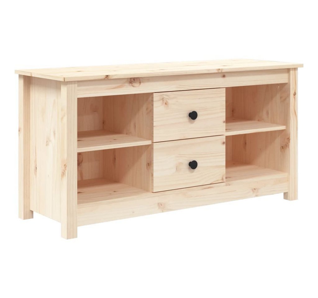 vidaXL TV-Schrank TV-Schrank 103x36,5x52 cm Massivholz Kiefer (1-St) von vidaXL