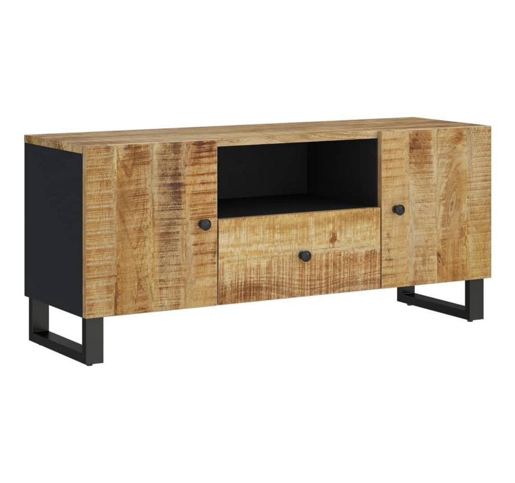 vidaXL TV-Schrank TV-Schrank 105x33,5x46 cm Massivholz Mango & Holzwerkstoff (1-St) von vidaXL