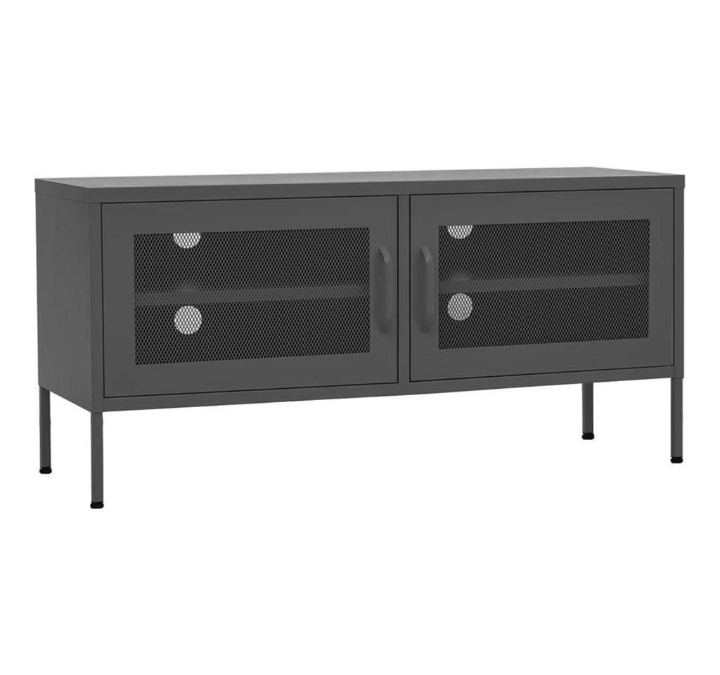 vidaXL TV-Schrank TV-Schrank Anthrazit 105x35x50 cm Stahl (1-St) von vidaXL