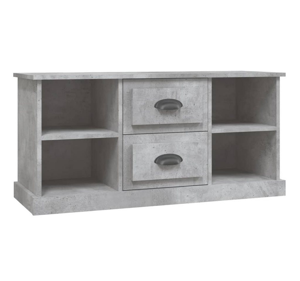 vidaXL TV-Schrank TV-Schrank Betongrau 99,5x35,5x48 cm Holzwerkstoff (1-St) von vidaXL