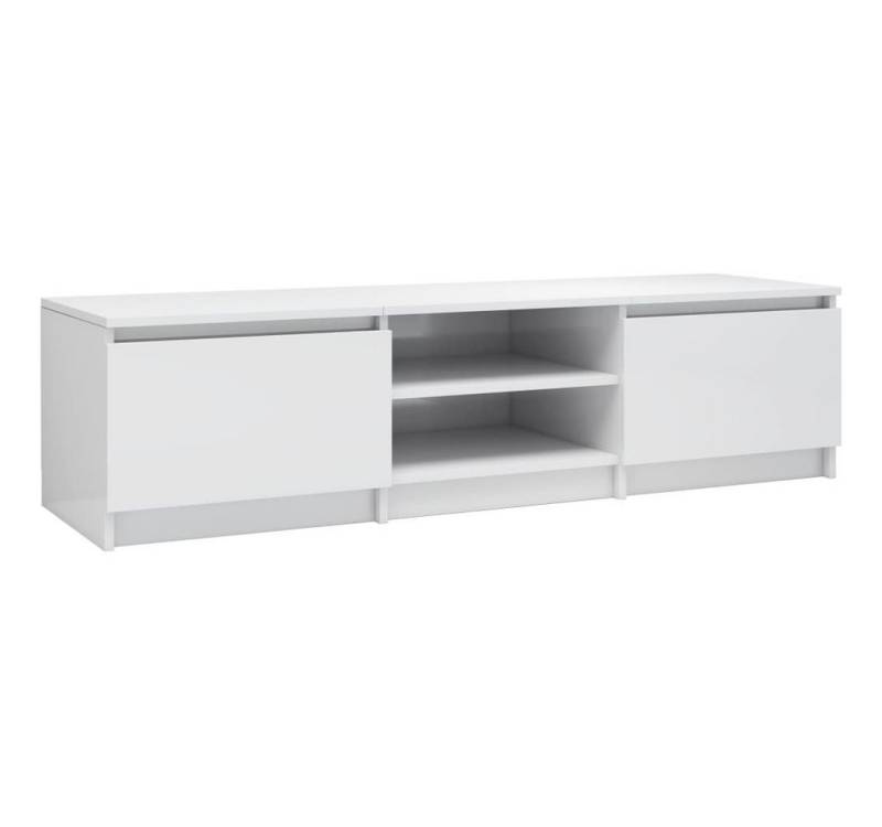 vidaXL TV-Schrank TV-Schrank Hochglanz-Weiß 1404035,5 cm Spanplatte Lowboard von vidaXL