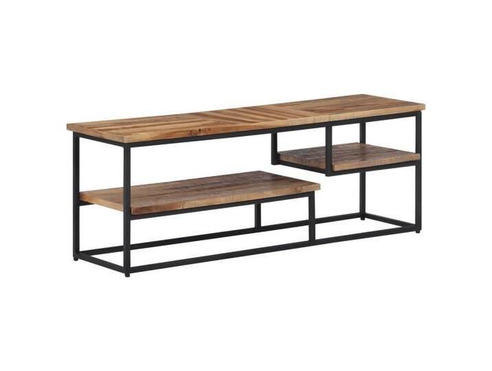 vidaXL TV-Schrank TV Schrank Sideboard Schrank Regal 110x30x39 cm Recyceltes Massivholz, braun von vidaXL