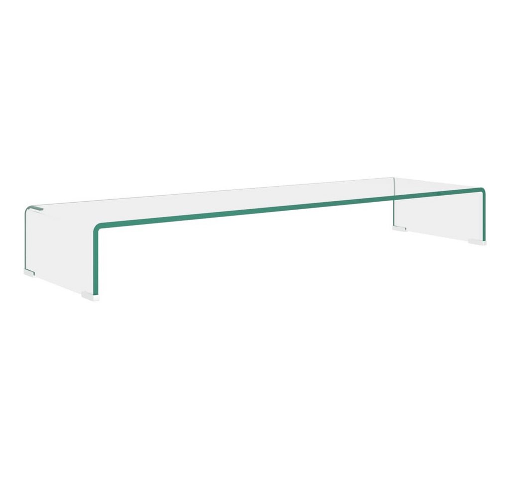 vidaXL TV-Schrank TV-Tisch/Bildschirmerhöhung Glas Transparent 100x30x13 cm vidaXL TV-Schrank TV-Tisch/Bildschirmerhöhung Glas Transparent 100x30x13 cm von vidaXL