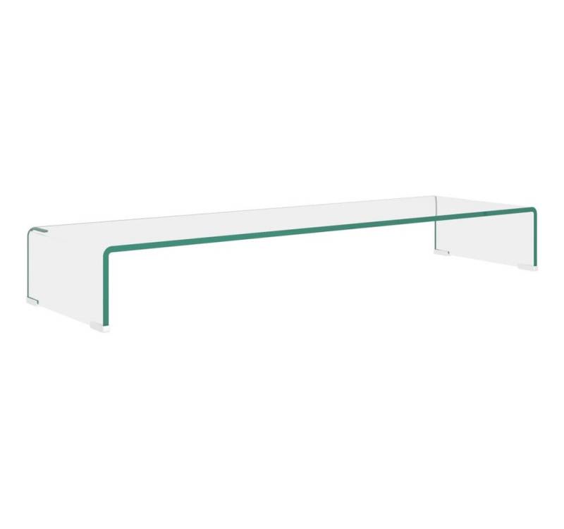 vidaXL TV-Schrank TV-Tisch/Bildschirmerhöhung Glas Transparent 100x30x13 cm vidaXL TV-Schrank TV-Tisch/Bildschirmerhöhung Glas Transparent 100x30x13 cm von vidaXL