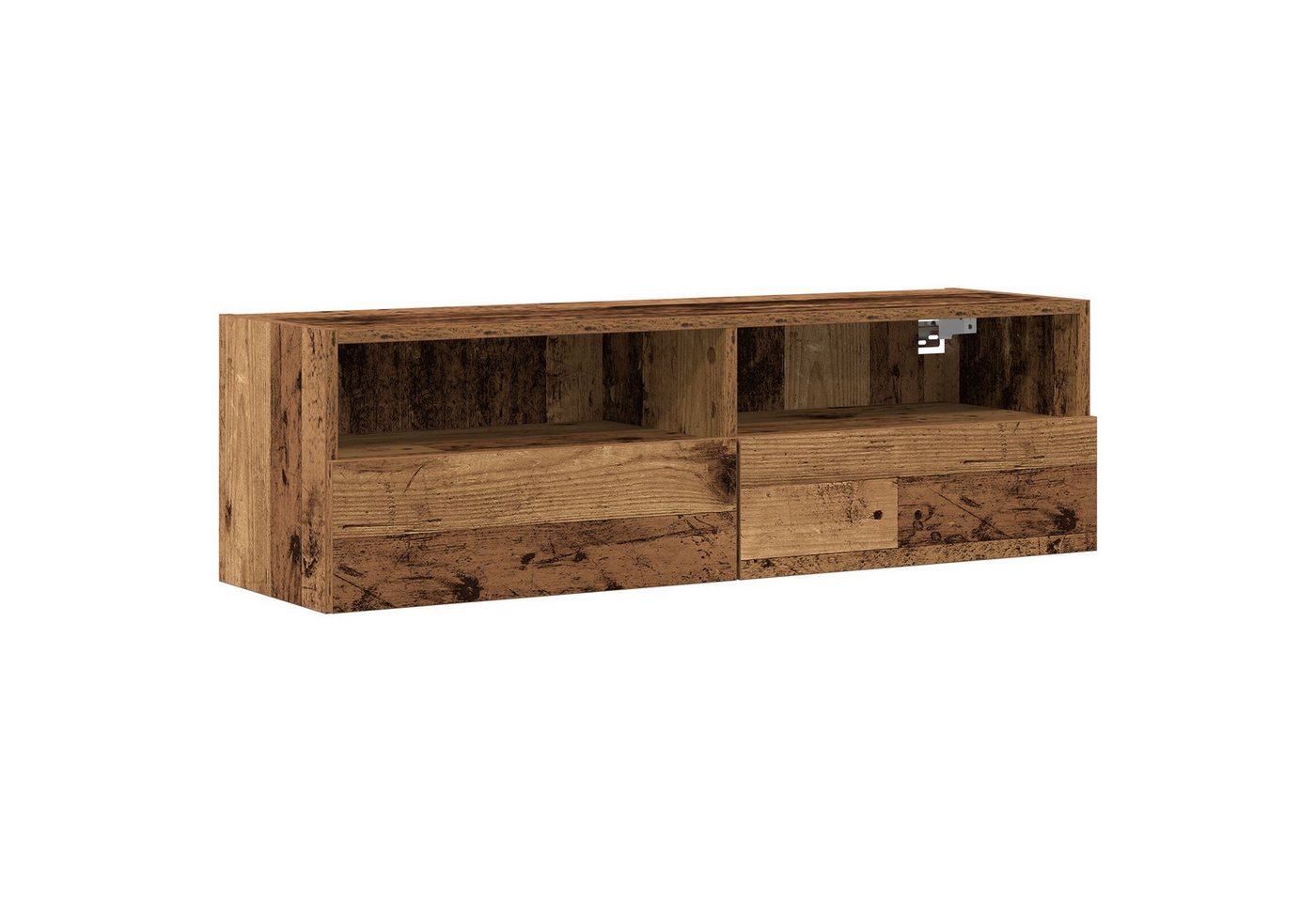 vidaXL TV-Schrank TV-Wandregal Alte Holz 100x30x30 cm Engineered Wood vidaXL TV-Schrank TV-Wandregal Alte Holz 100x30x30 cm Engineered Wood von vidaXL