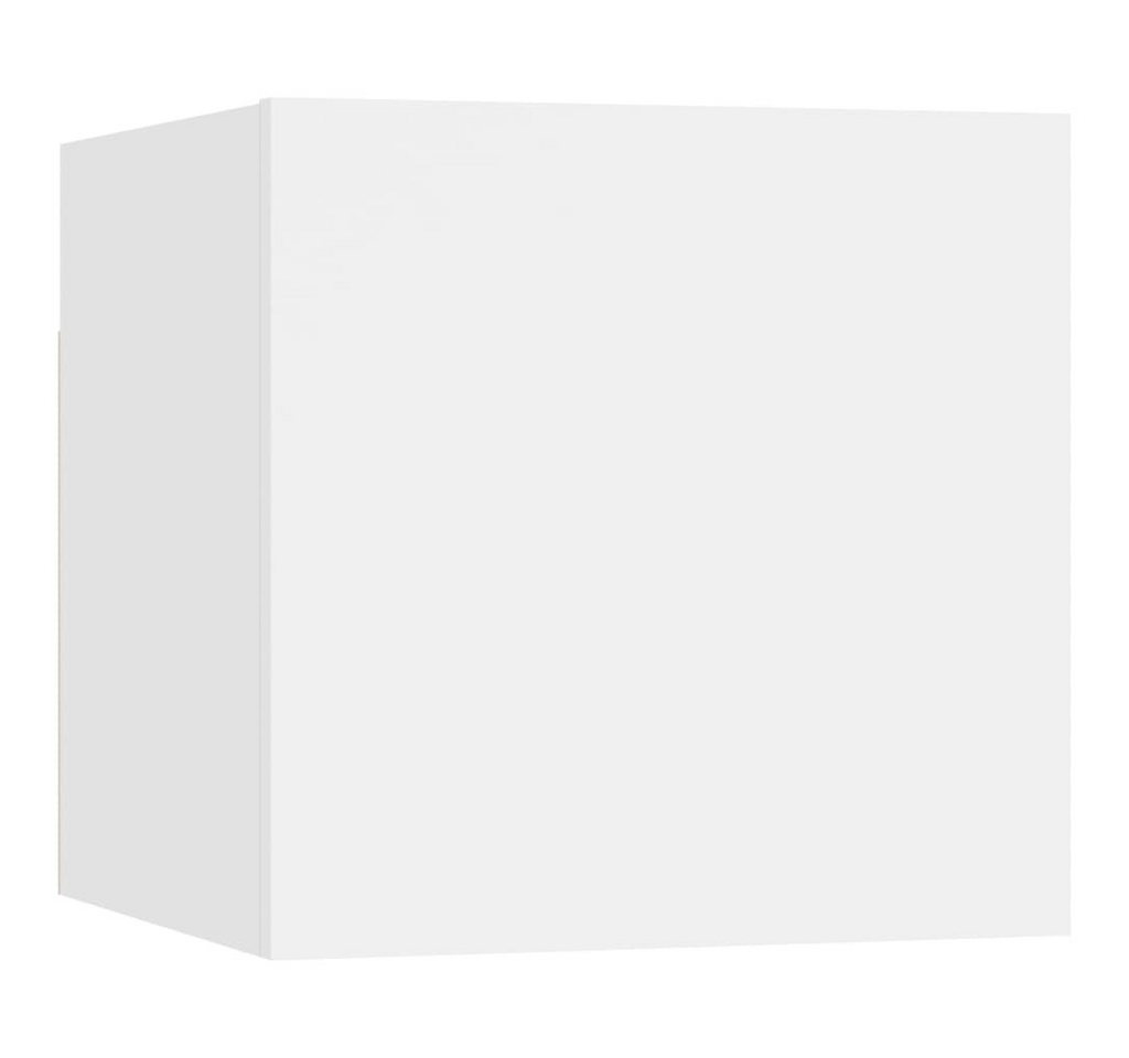 vidaXL TV-Schrank TV-Wandschrank Weiß 30,5x30x30 cm TV-Konsole für Fernseher vidaXL TV-Schrank TV-Wandschrank Weiß 30,5x30x30 cm TV-Konsole für Fernseher von vidaXL