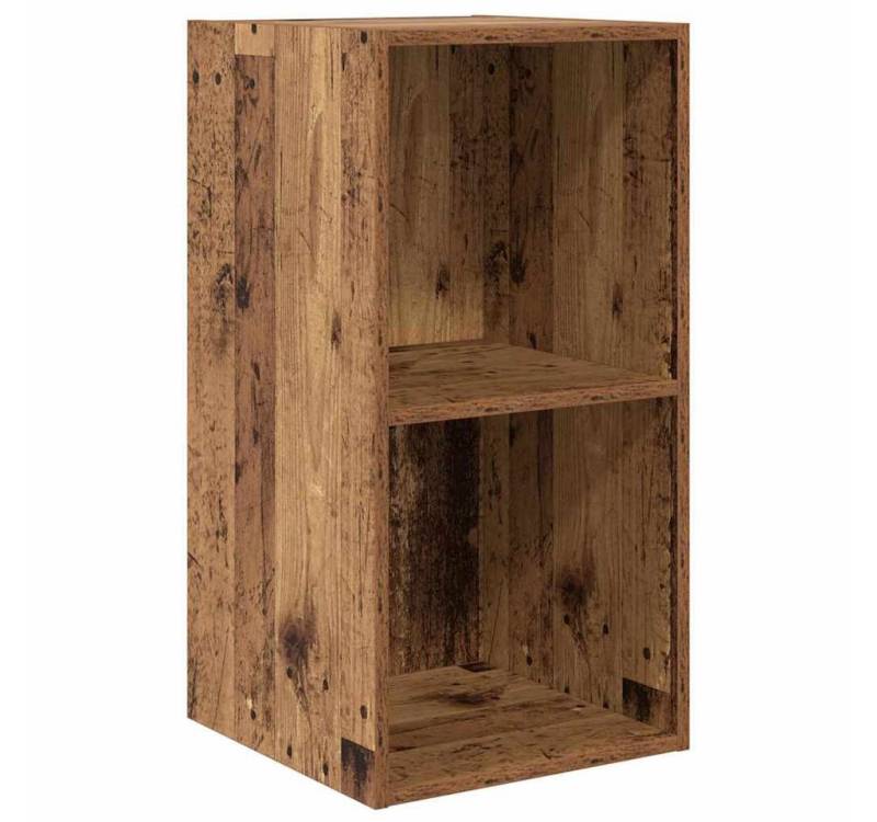 vidaXL TV-Wand Wandmontierter TV Schrank Altholz 37 x 37 x 72 cm Holzwerkstoff, (1-St) von vidaXL