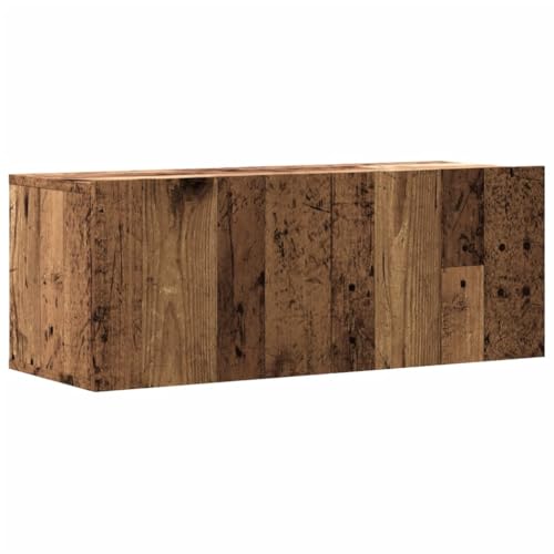 vidaXL TV-Wandschrank Altholz-Optik 80x30x30 cm Holzwerkstoff, HiFi-Schrank, TV-Konsole, TV-Möbel, Medienschrank, Stereoschrank, Schlafzimmerschrank vidaXL TV-Wandschrank Altholz-Optik 80x30x30 cm Holzwerkstoff, HiFi-Schrank, TV-Konsole, TV-Möbel, Medienschrank, Stereoschrank, Schlafzimmerschrank von vidaXL