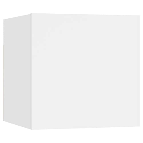 vidaXL TV-Wandschrank Weiß 30,5x30x30 cm von vidaXL