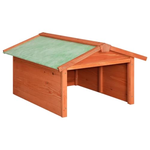vidaXL Tannenholz Massiv Mähroboter Garage Dach Unterstand Überdachung Rasenmäher Überdachung Holzgarage Rasenroboter Mährobotergarage 72x87x50cm vidaXL Tannenholz Massiv Mähroboter Garage Dach Unterstand Überdachung Rasenmäher Überdachung Holzgarage Rasenroboter Mährobotergarage 72x87x50cm von vidaXL