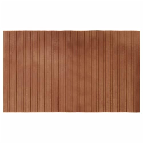 vidaXL Teppich, Bambusteppich Rechteckig, Bambusmatte rutschfest für Wohnzimmer, Läufer Küchenteppich Flurteppich, Modern, Braun 60x100cm Bambus vidaXL Teppich, Bambusteppich Rechteckig, Bambusmatte rutschfest für Wohnzimmer, Läufer Küchenteppich Flurteppich, Modern, Braun 60x100cm Bambus von vidaXL