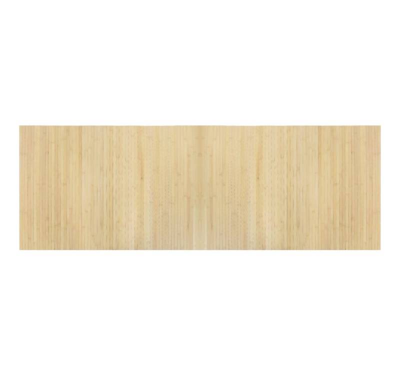 vidaXL Teppich, Rechteckig Hell Natur 70x200 cm Bambus von vidaXL