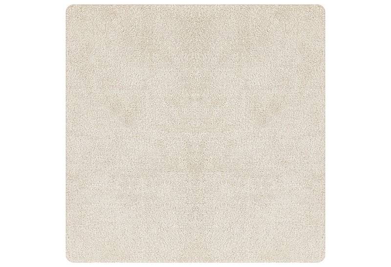 vidaXL Teppich Flauschiger Teppich mit Latexrücken Creme 200x200 cm, Höhe: 0 mm vidaXL Teppich Flauschiger Teppich mit Latexrücken Creme 200x200 cm, Höhe: 0 mm von vidaXL