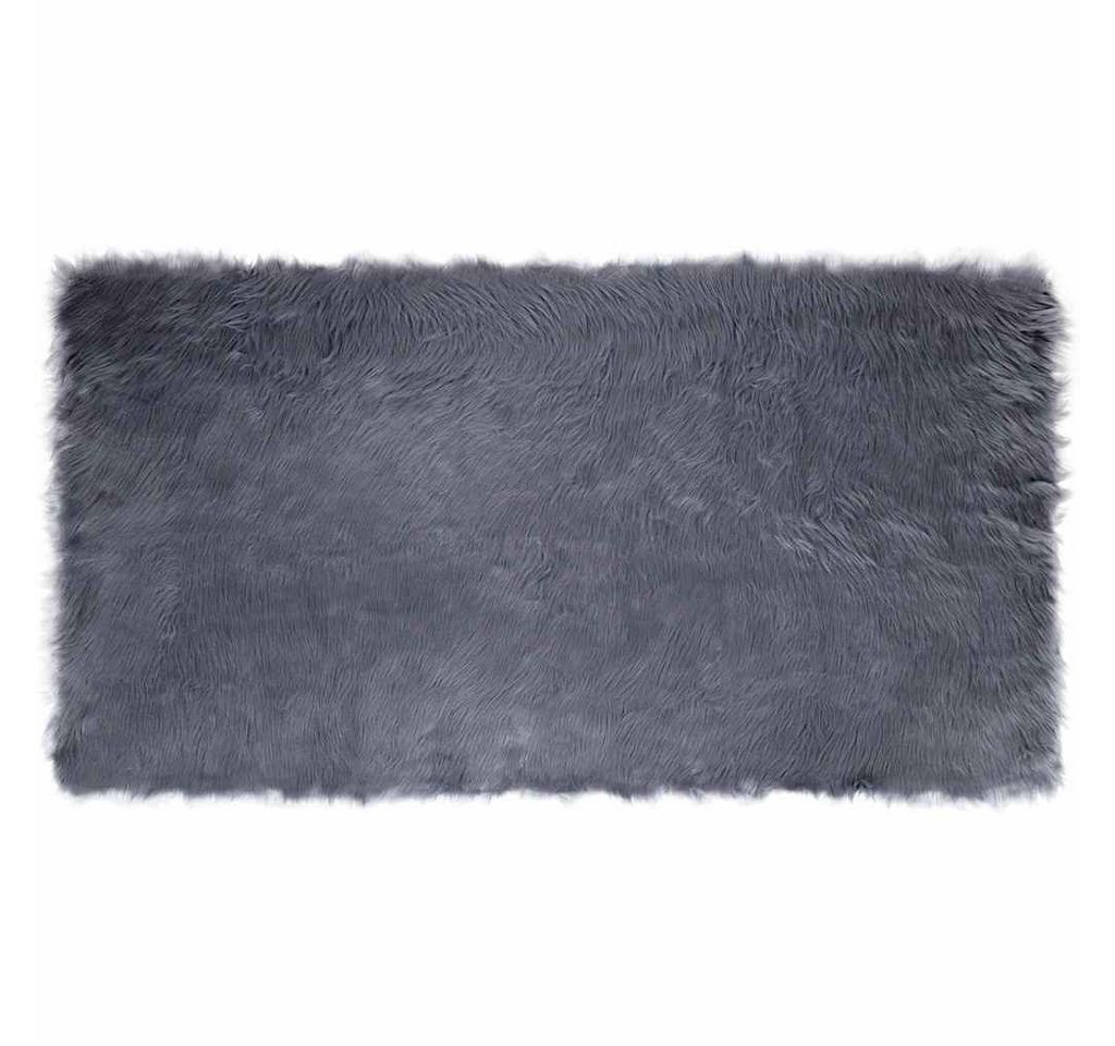 vidaXL Teppich Kunstfell Schaffellteppich Anthrazit 80 x 150 cm Polyester vidaXL Teppich Kunstfell Schaffellteppich Anthrazit 80 x 150 cm Polyester von vidaXL