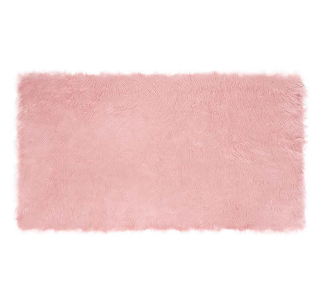 vidaXL Teppich Kunstfell Schaffellteppich Rosa 60 x 110 cm Polyester vidaXL Teppich Kunstfell Schaffellteppich Rosa 60 x 110 cm Polyester von vidaXL