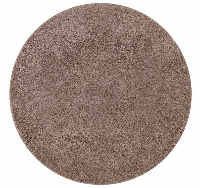 vidaXL Teppich Teppich Braun 90 x 90 cm Polypropylen von vidaXL