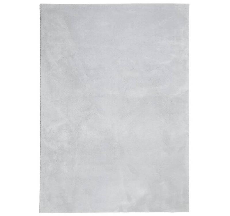 vidaXL Teppich Teppich HUARTE Kurzflor Weich und Waschbar Grau 160x230 cm, Höhe: 0 mm von vidaXL