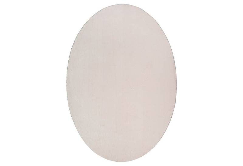 vidaXL Teppich Teppich HUARTE Sand 160x230 cm oval, Höhe: 0 mm von vidaXL