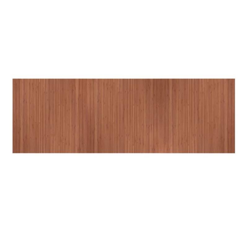 vidaXL Teppich Teppich Rechteckig Braun 100x300 cm Bambus, Höhe: 0 mm von vidaXL