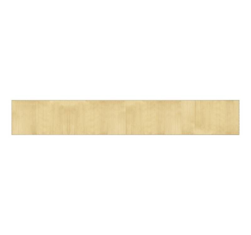 vidaXL Teppich Teppich Rechteckig Hell Natur 60x400 cm Bambus, Rechteckig von vidaXL