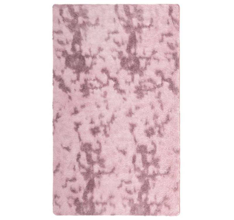 vidaXL Teppich Teppich Shaggy Hochflor NAVARRA Altrosa 60x100 cm Polyester, Rechteckig vidaXL Teppich Teppich Shaggy Hochflor NAVARRA Altrosa 60x100 cm Polyester, Rechteckig von vidaXL