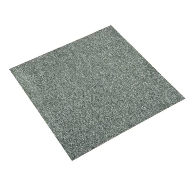 vidaXL Teppichfliese Teppichfliesen 20 Stk. 5 m² 50x50 cm Grün von vidaXL