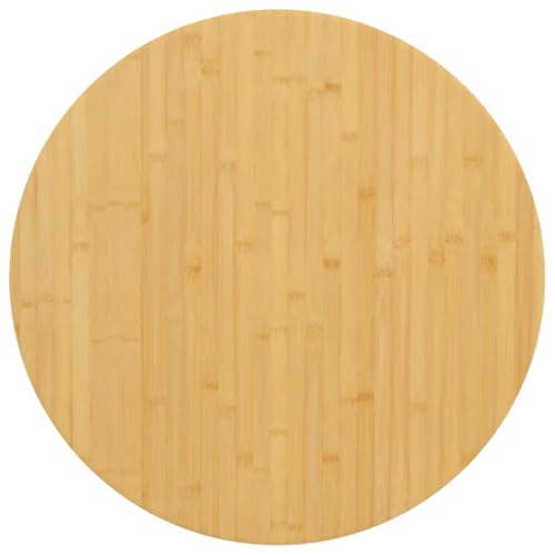 vidaXL Tischplatte, Ersatztischplatte für Couchtisch Beistelltisch Bartisch, Esstischplatte mit lackierter Oberfläche, Couchtischplatte Bambustischplatte, Bambus von vidaXL