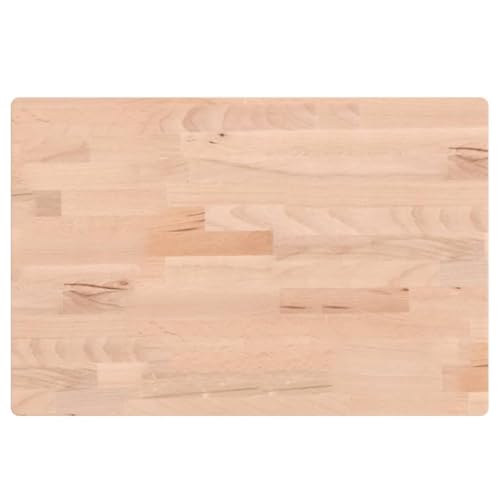 vidaXL Tischplatte, Holzplatte Holztischplatte Rechteckig, Ersatzplatte Platte für Beistelltisch Bartisch, Massivholztischplatte Schreibtischplatte, 60x40x1,5 cm Massivholz Buche vidaXL Tischplatte, Holzplatte Holztischplatte Rechteckig, Ersatzplatte Platte für Beistelltisch Bartisch, Massivholztischplatte Schreibtischplatte, 60x40x1,5 cm Massivholz Buche von vidaXL
