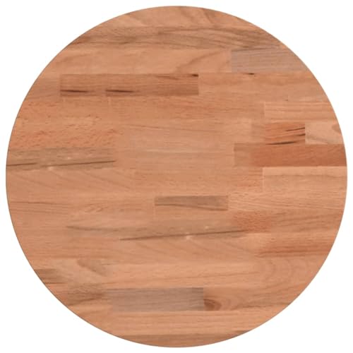 vidaXL Tischplatte, Holzplatte Holztischplatte Rund, Ersatzplatte Platte für Beistelltisch Bartisch, Massivholztischplatte Esstischplatte, Ø30x1,5 cm Massivholz Buche vidaXL Tischplatte, Holzplatte Holztischplatte Rund, Ersatzplatte Platte für Beistelltisch Bartisch, Massivholztischplatte Esstischplatte, Ø30x1,5 cm Massivholz Buche von vidaXL