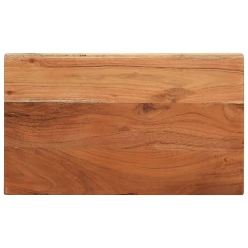vidaXL Tischplatte, Holzplatte Rechteckig, Massivholzplatte für Bartisch Beistelltisch Esstisch, Ersatztischplatte, 40x20x3,8cm Akazienholz vidaXL Tischplatte, Holzplatte Rechteckig, Massivholzplatte für Bartisch Beistelltisch Esstisch, Ersatztischplatte, 40x20x3,8cm Akazienholz von vidaXL