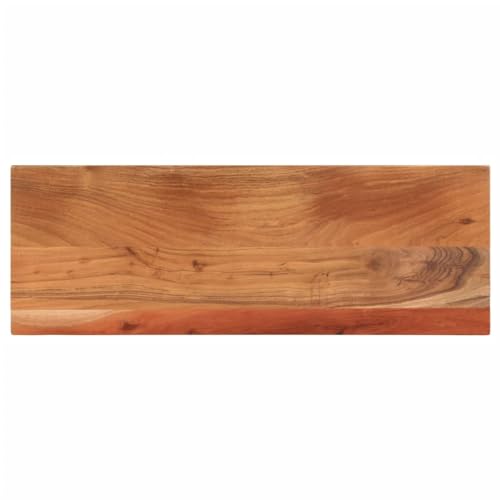 vidaXL Tischplatte, Holzplatte Rechteckig, Massivholzplatte für Bartisch Beistelltisch Esstisch, Ersatztischplatte, 70x30x3,8cm Akazienholz von vidaXL