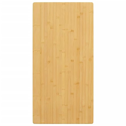 vidaXL Tischplatte, Ersatztischplatte für Couchtisch Beistelltisch Bartisch, Esstischplatte mit lackierter Oberfläche, Couchtischplatte Bambustischplatte, Bambus von vidaXL