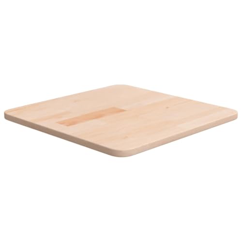 vidaXL Tischplatte Quadratisch Massivholzplatte Eichenplatte Holzplatte Platte Ersatztischplatte 40x40x1,5cm Eichenholz Unbehandelt von vidaXL